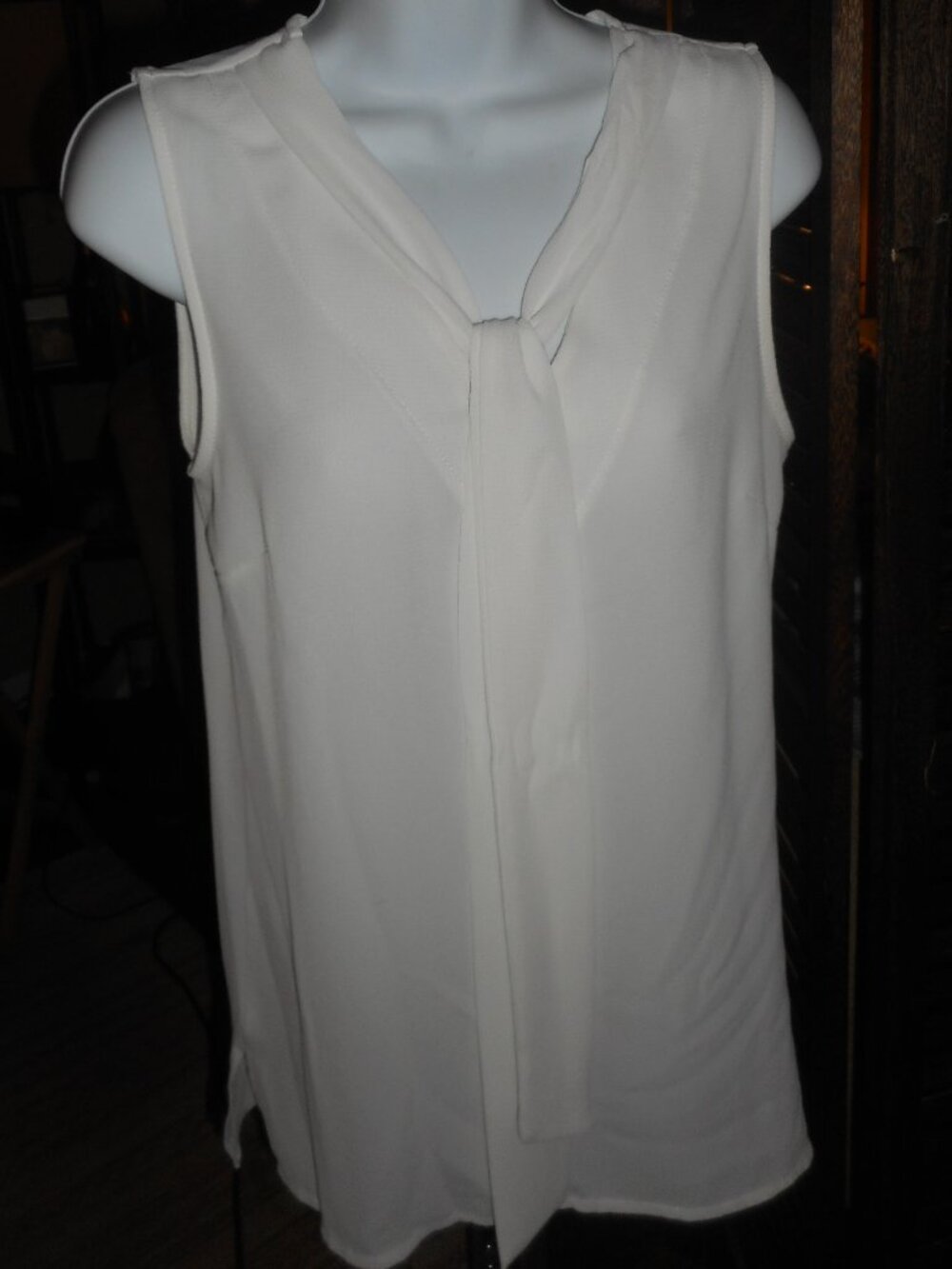 BOGO FREE, Modissima made in Italy classic off white blouse, size Small